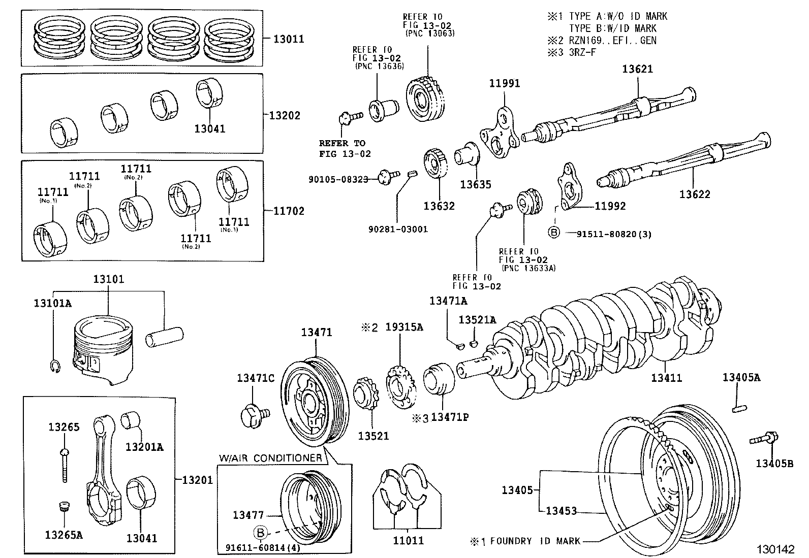  HILUX |  CRANKSHAFT PISTON