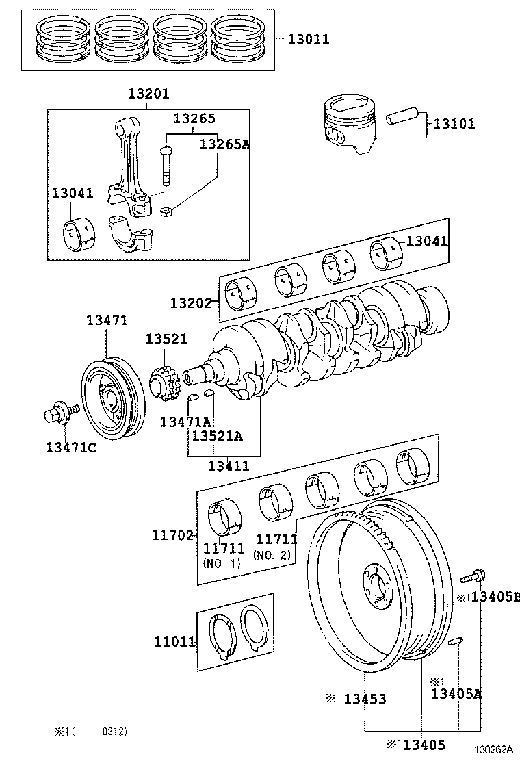  CROWN COMFORT |  CRANKSHAFT PISTON