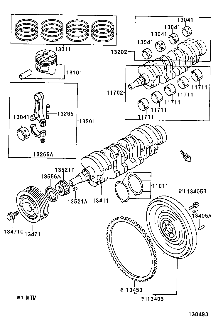  VIOS SOLUNA VIOS |  CRANKSHAFT PISTON