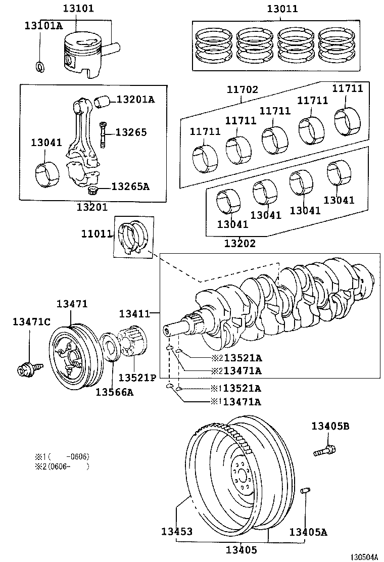  LAND CRUISER PRADO |  CRANKSHAFT PISTON
