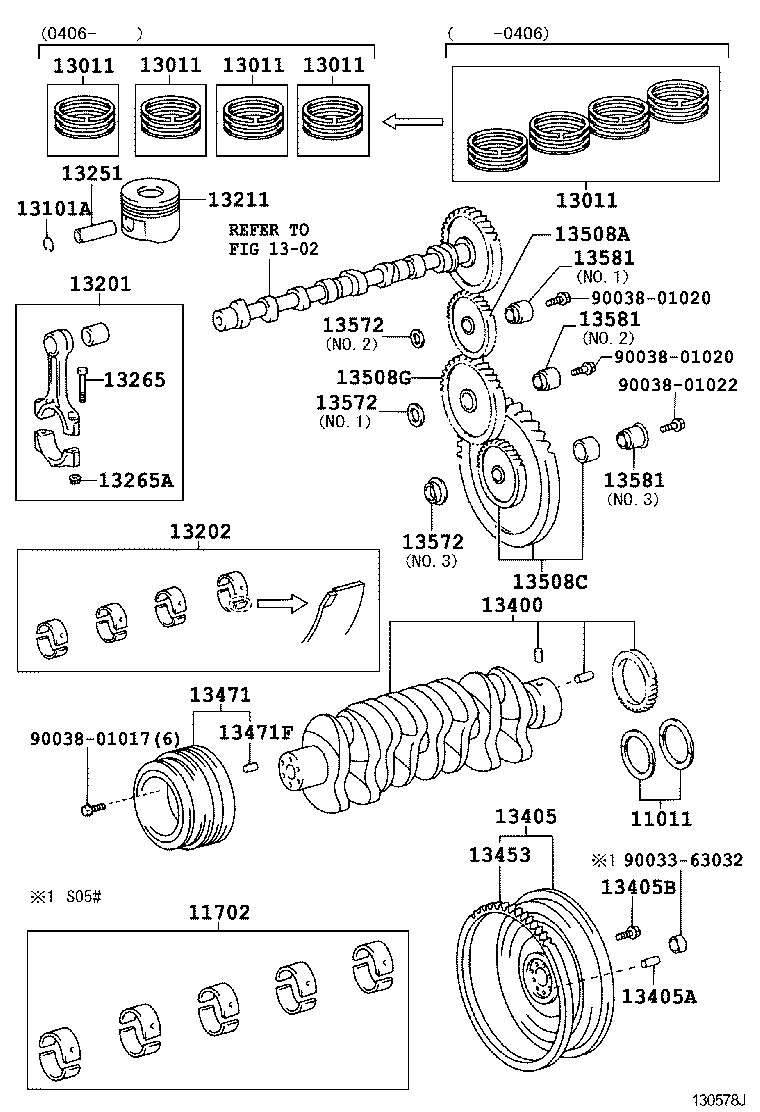 DYNA |  CRANKSHAFT PISTON