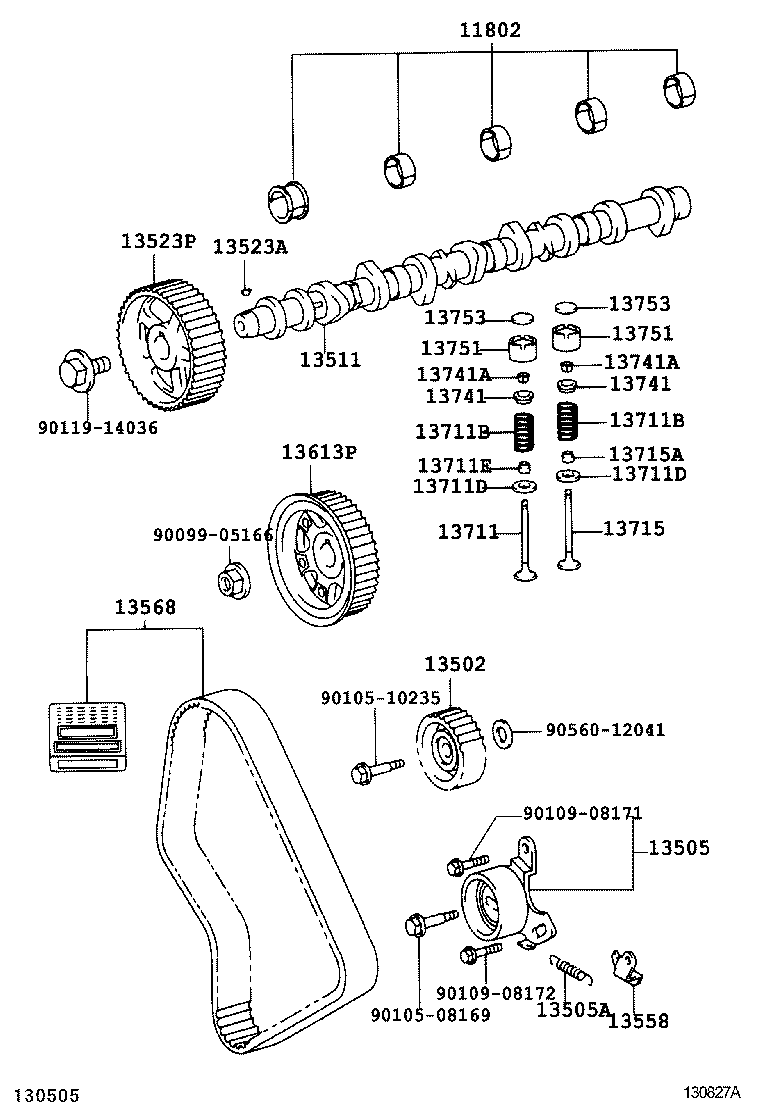  HIACE |  CAMSHAFT VALVE