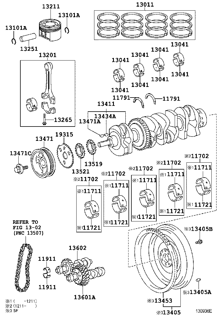  RAV4 |  CRANKSHAFT PISTON