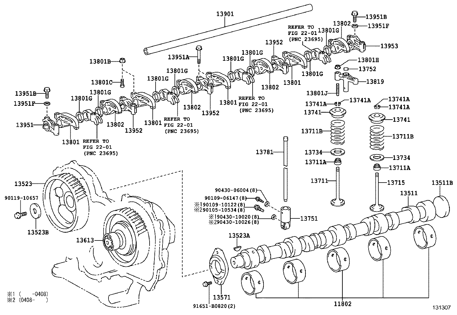  COASTER CHINA |  CAMSHAFT VALVE