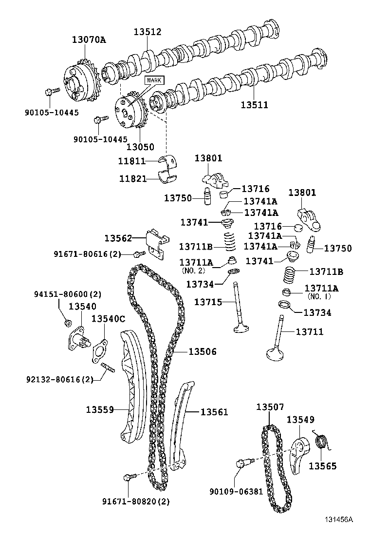  NOAH |  CAMSHAFT VALVE