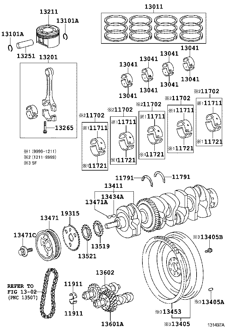  RAV4 CHINA |  CRANKSHAFT PISTON