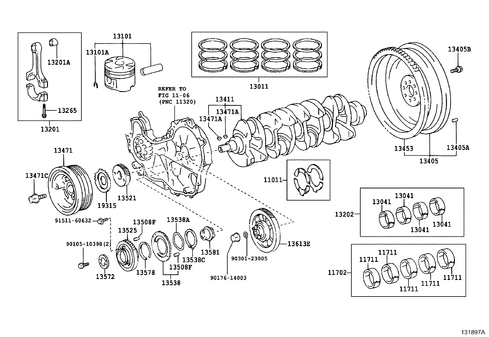  HIACE |  CRANKSHAFT PISTON