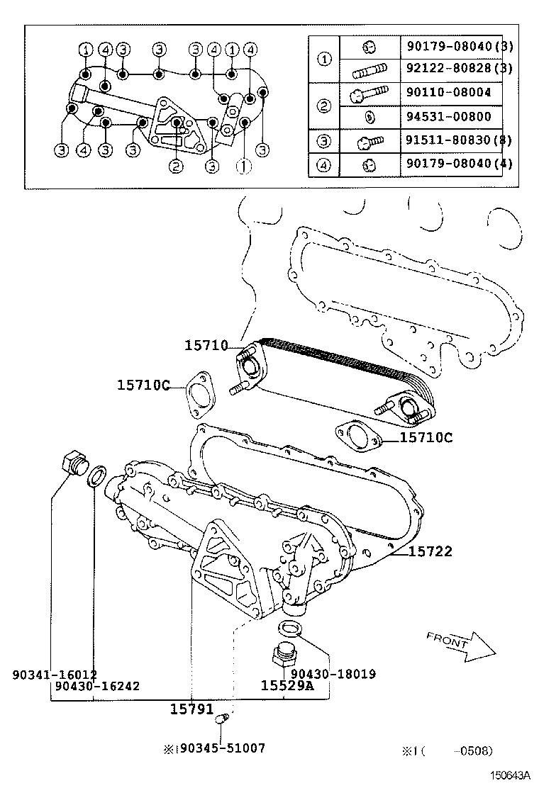  DYNA |  ENGINE OIL COOLER