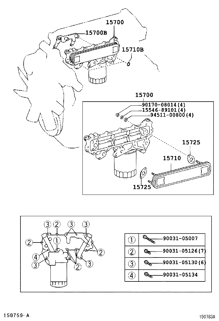  DYNA |  ENGINE OIL COOLER