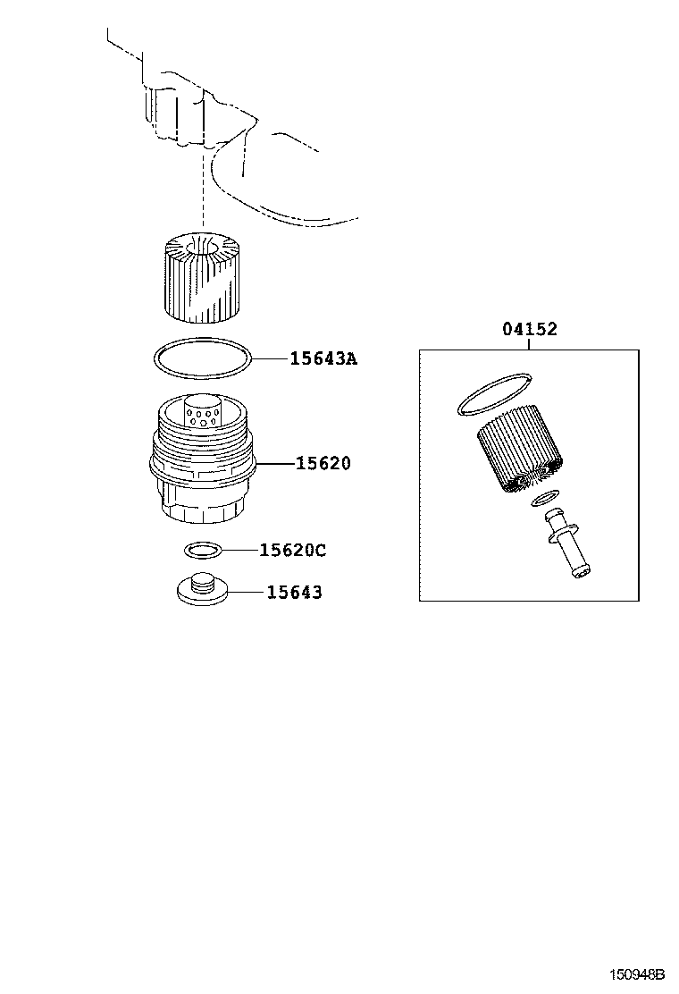  ES240 350 |  OIL FILTER