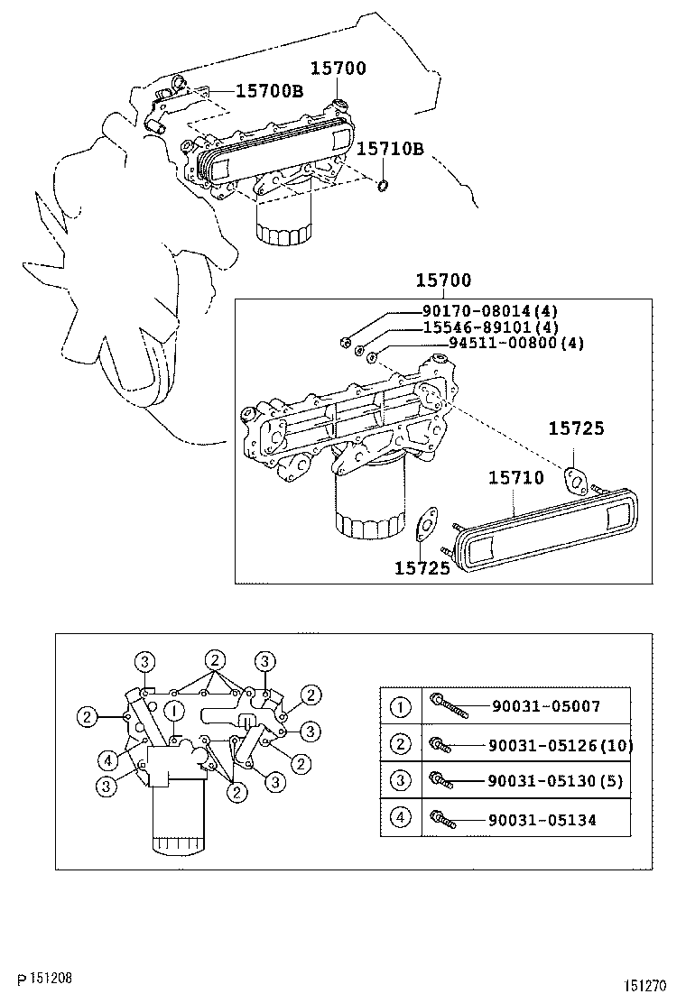  DYNA |  ENGINE OIL COOLER