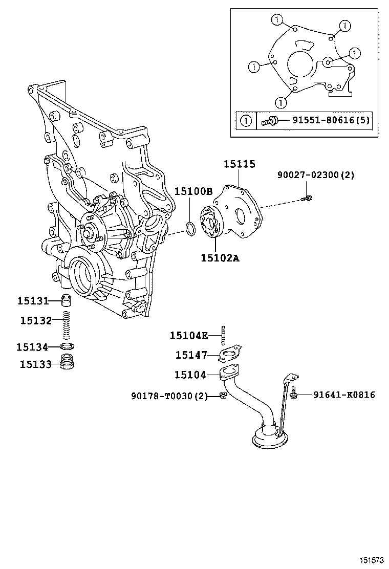  INNOVA KIJANG INNOVA |  ENGINE OIL PUMP