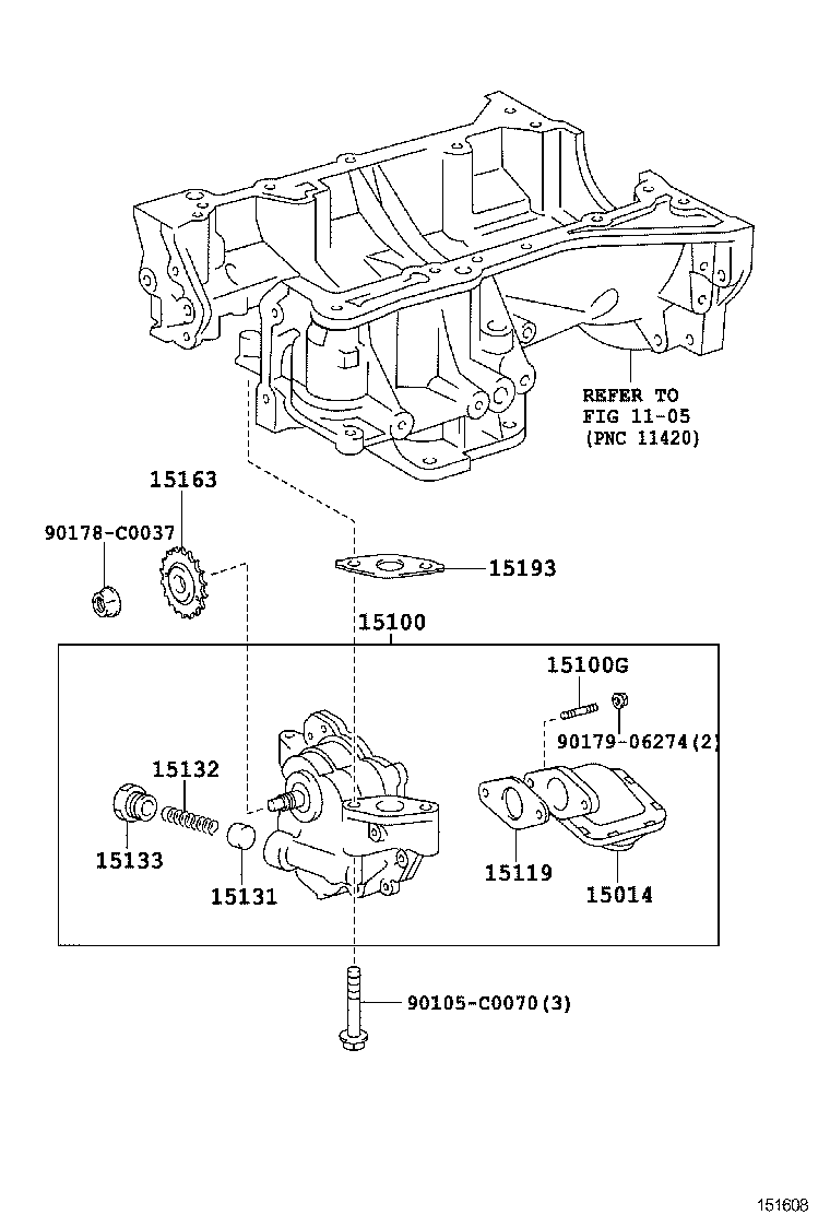  RAV4 CHINA |  ENGINE OIL PUMP