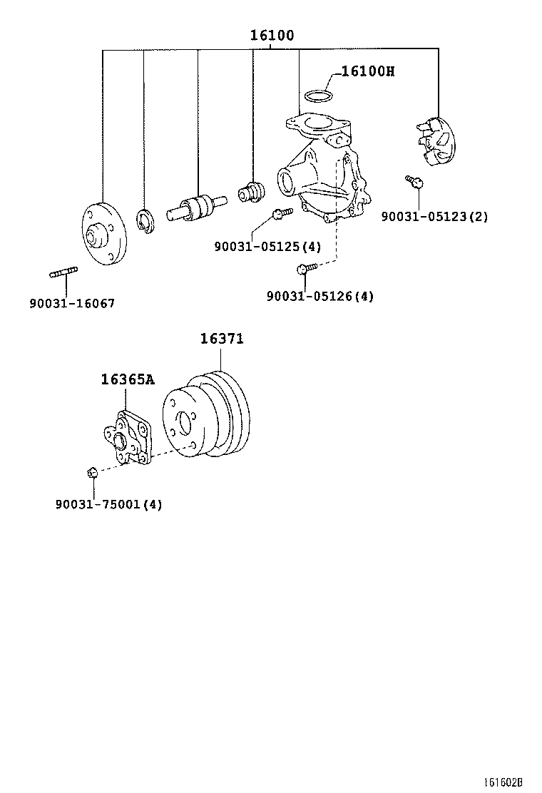  DYNA |  WATER PUMP
