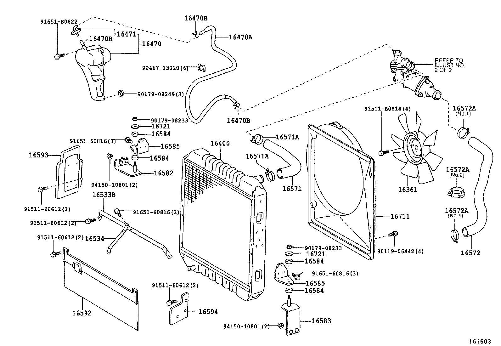  DYNA |  RADIATOR WATER OUTLET