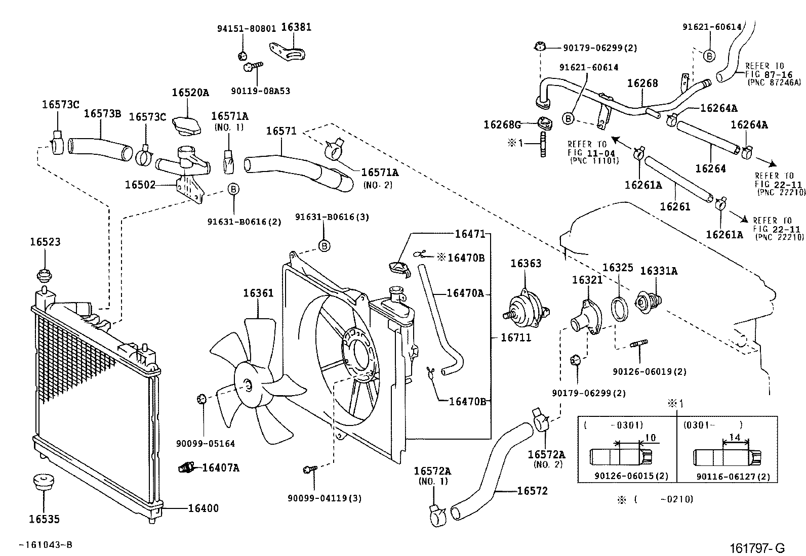  YARIS ECHO |  RADIATOR WATER OUTLET