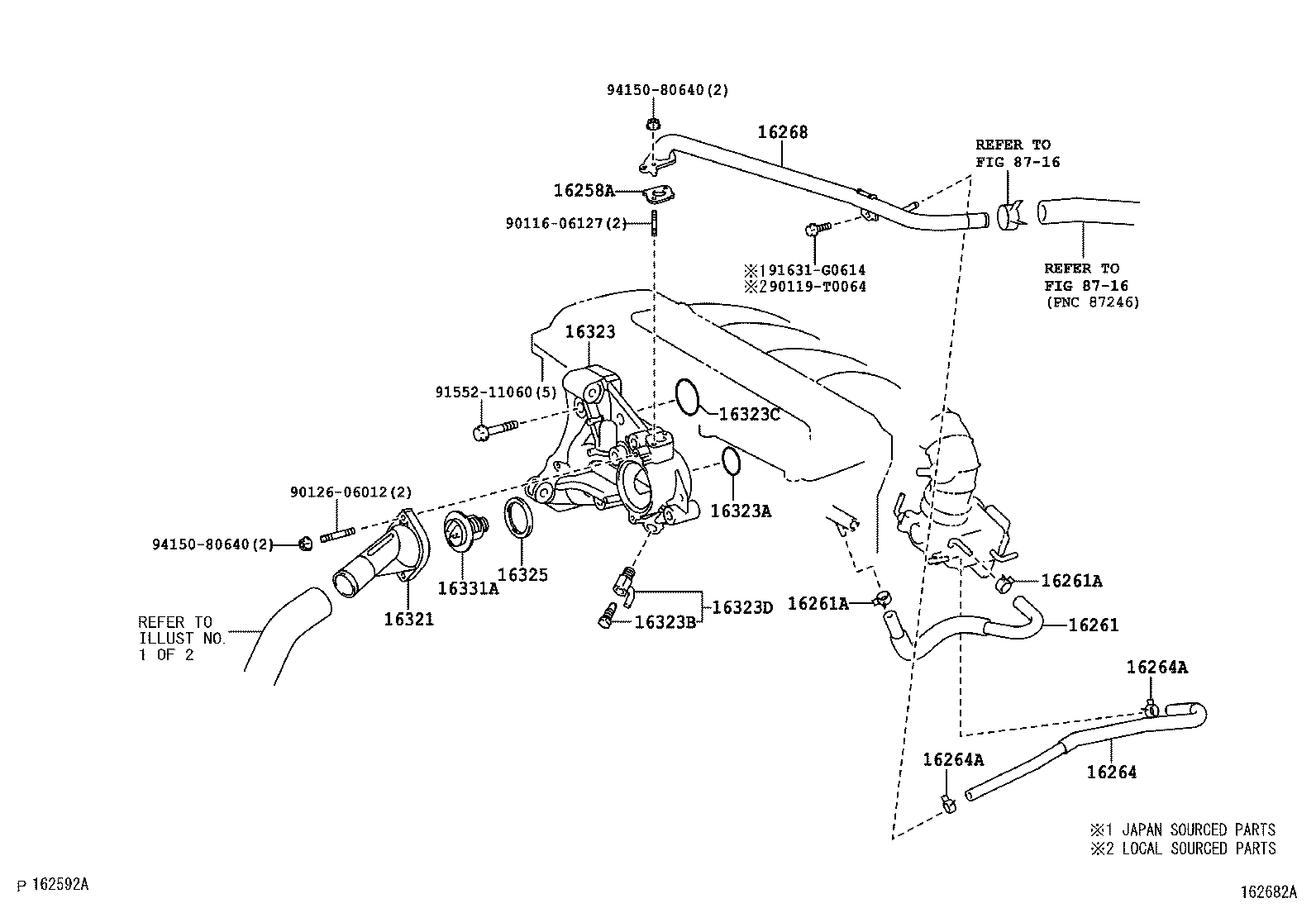  CAMRY HYBRID ASIA |  RADIATOR WATER OUTLET