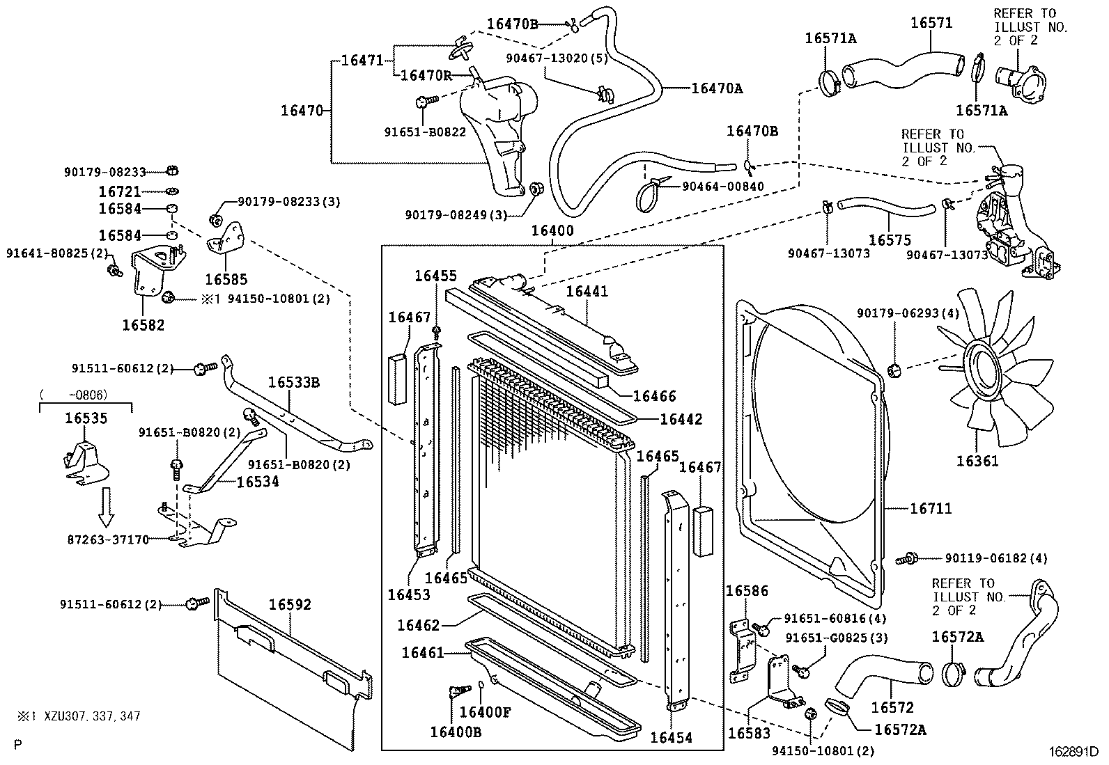  DYNA |  RADIATOR WATER OUTLET