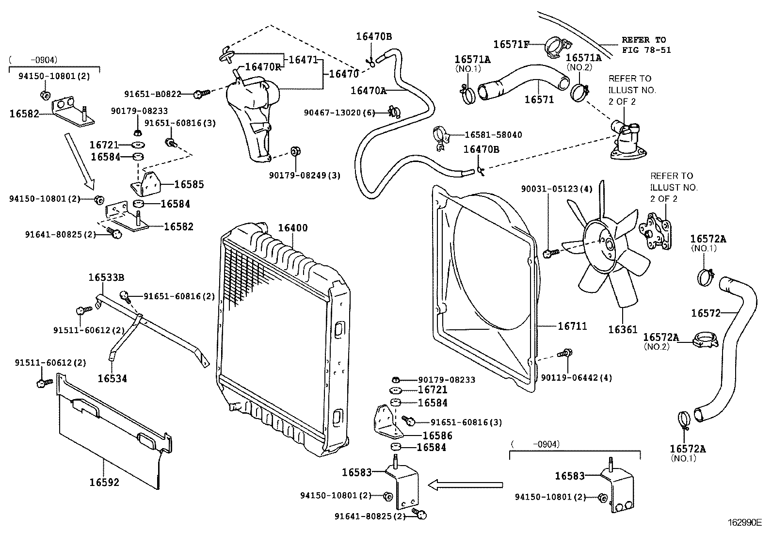  DYNA |  RADIATOR WATER OUTLET