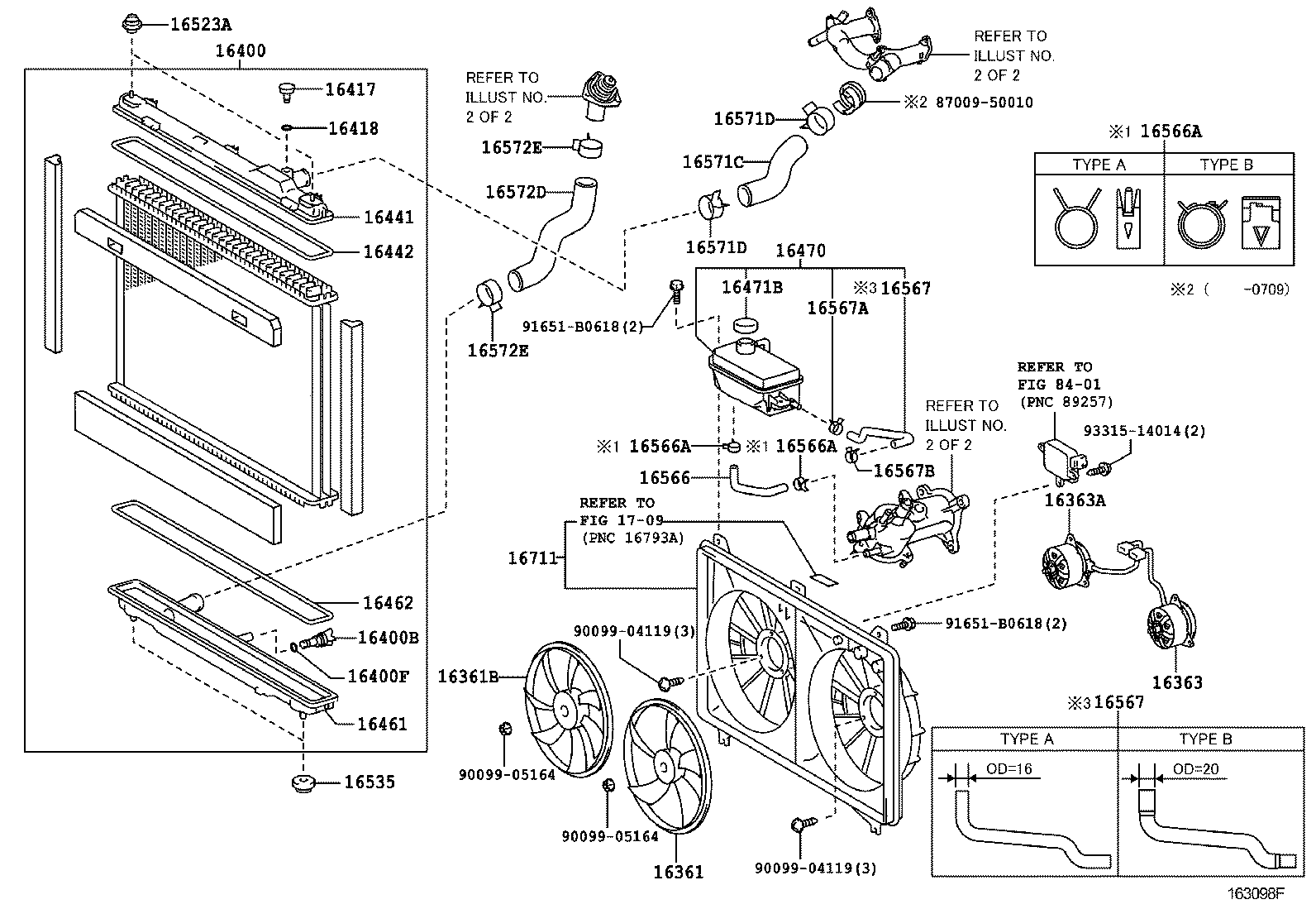  LS600H 600HL |  RADIATOR WATER OUTLET