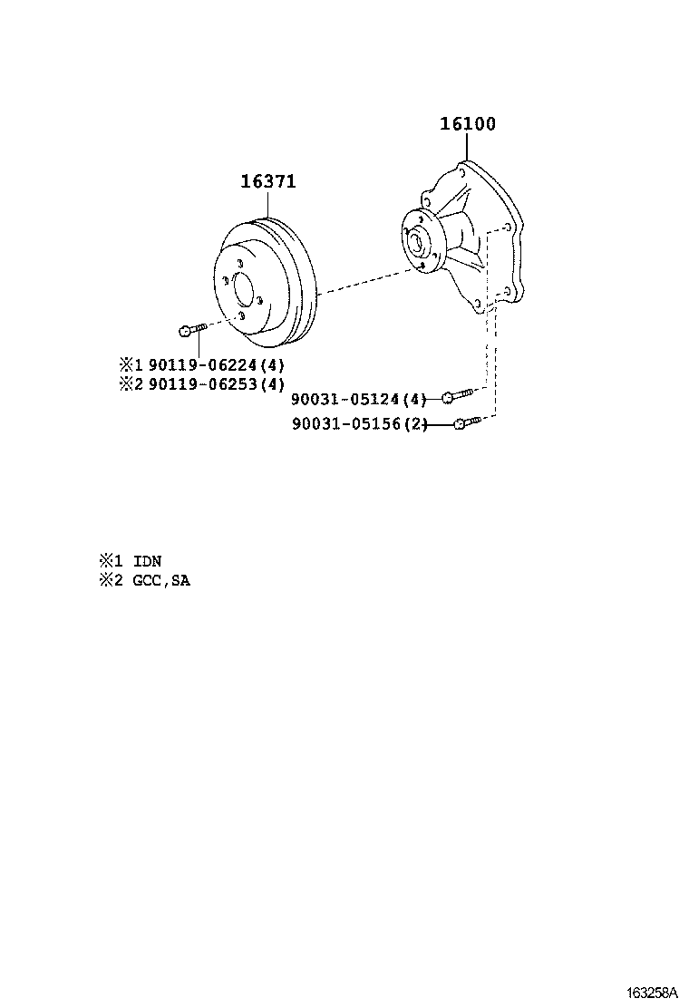  DYNA |  WATER PUMP