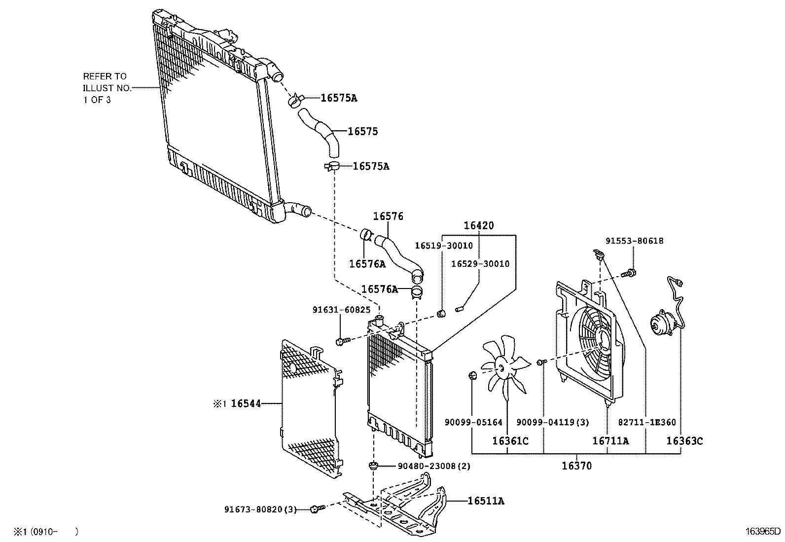  HIACE |  RADIATOR WATER OUTLET