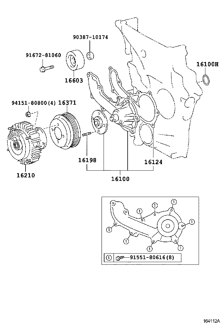  COASTER CHINA |  WATER PUMP