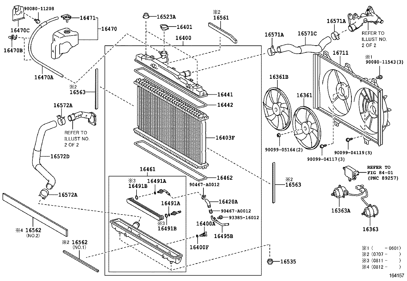  AVALON |  RADIATOR WATER OUTLET