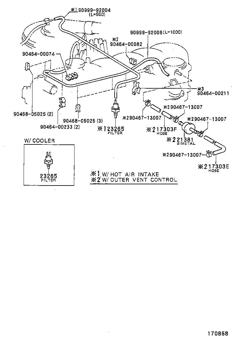  LAND CRUISER 70 |  VACUUM PIPING