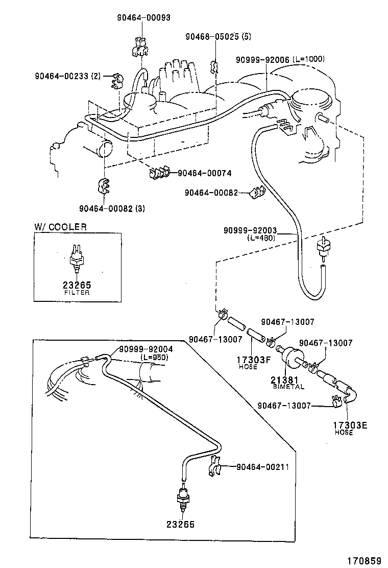  LAND CRUISER 70 |  VACUUM PIPING