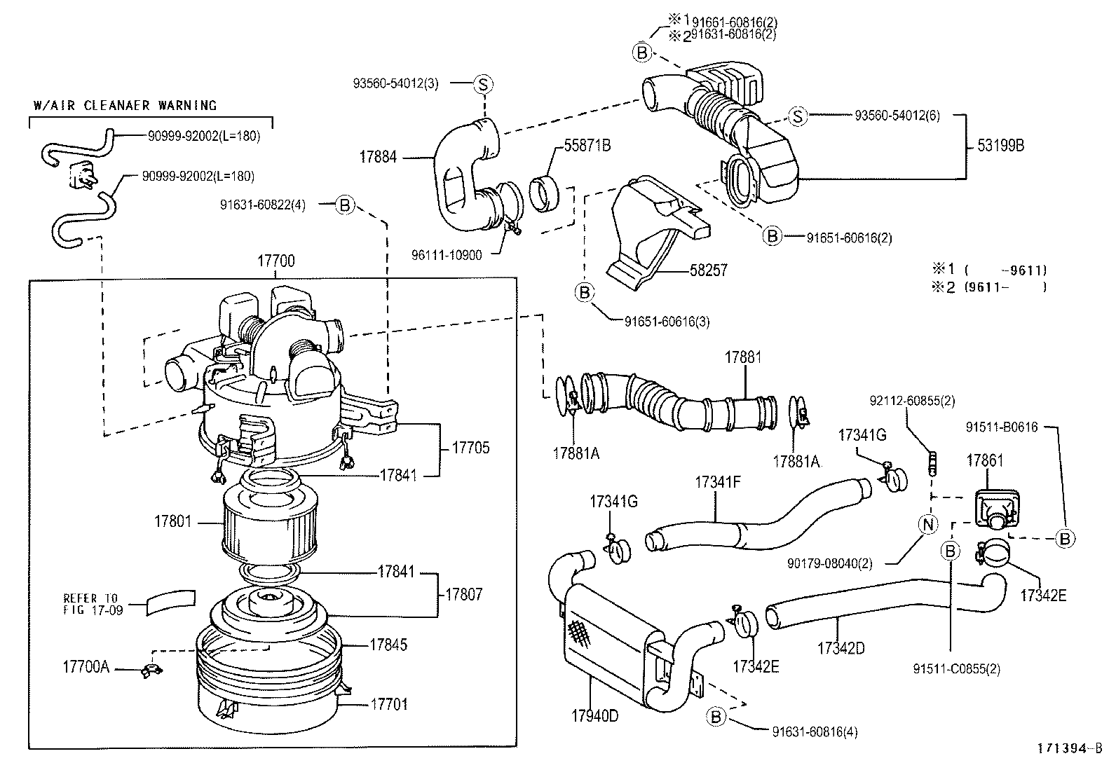  COASTER |  AIR CLEANER