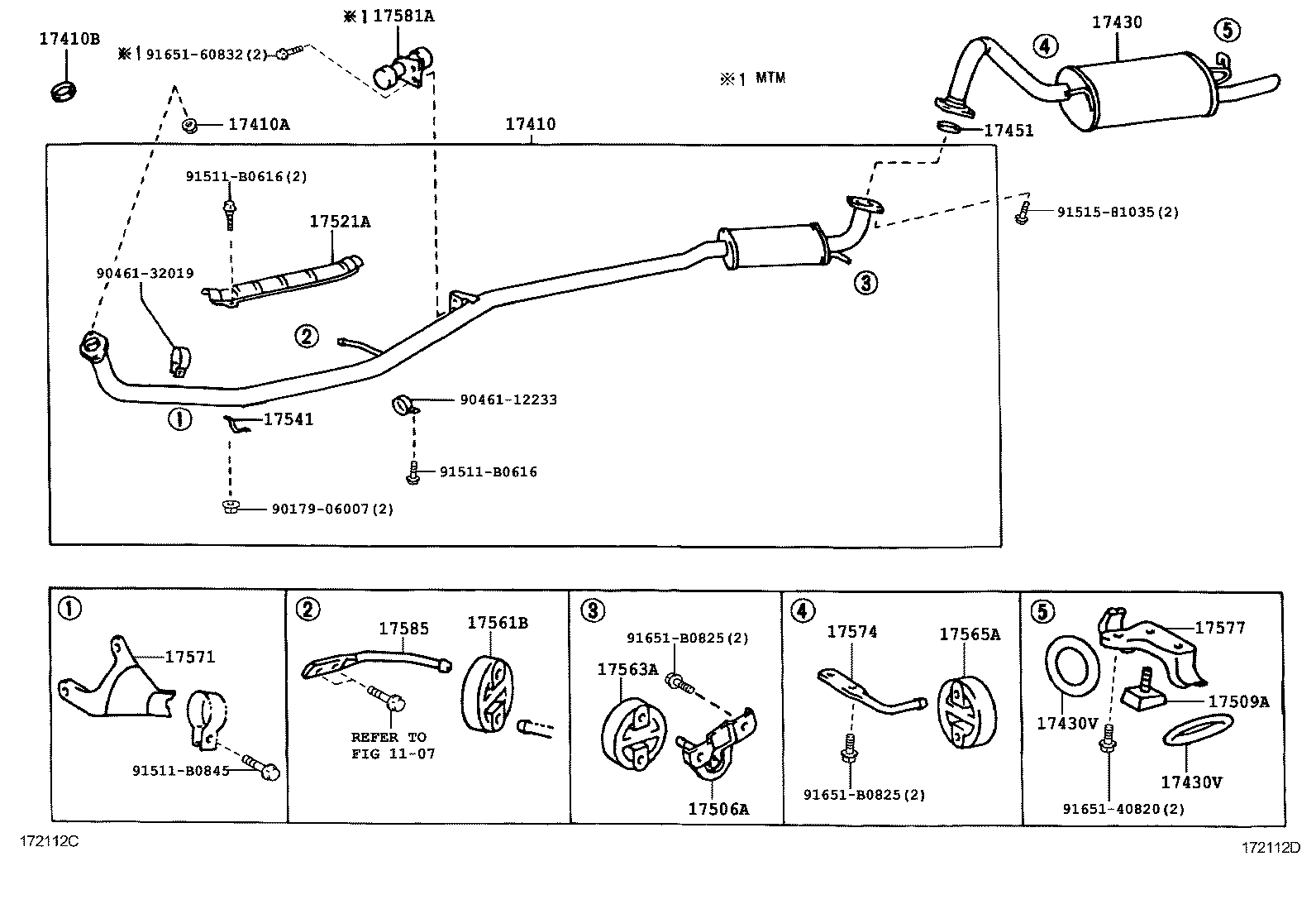  CROWN COMFORT |  EXHAUST PIPE