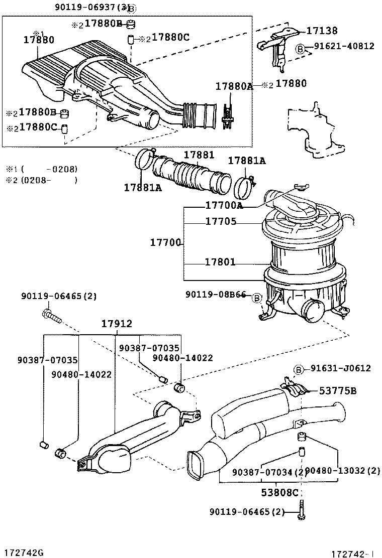  HILUX |  AIR CLEANER