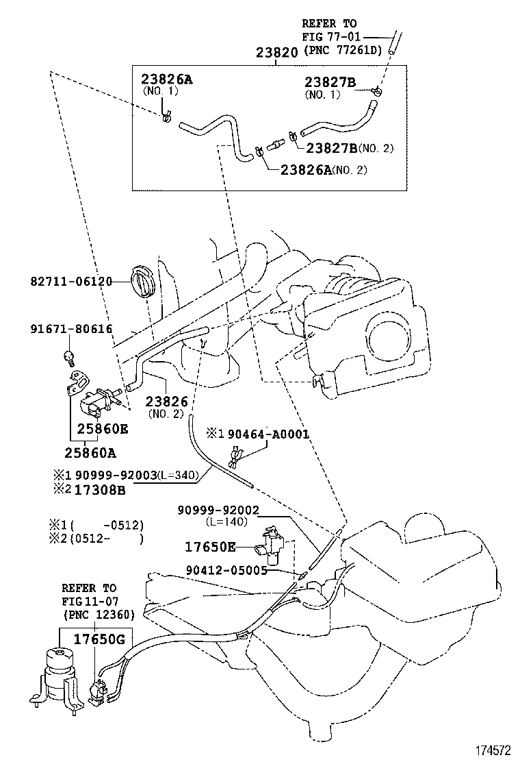  AVALON |  VACUUM PIPING