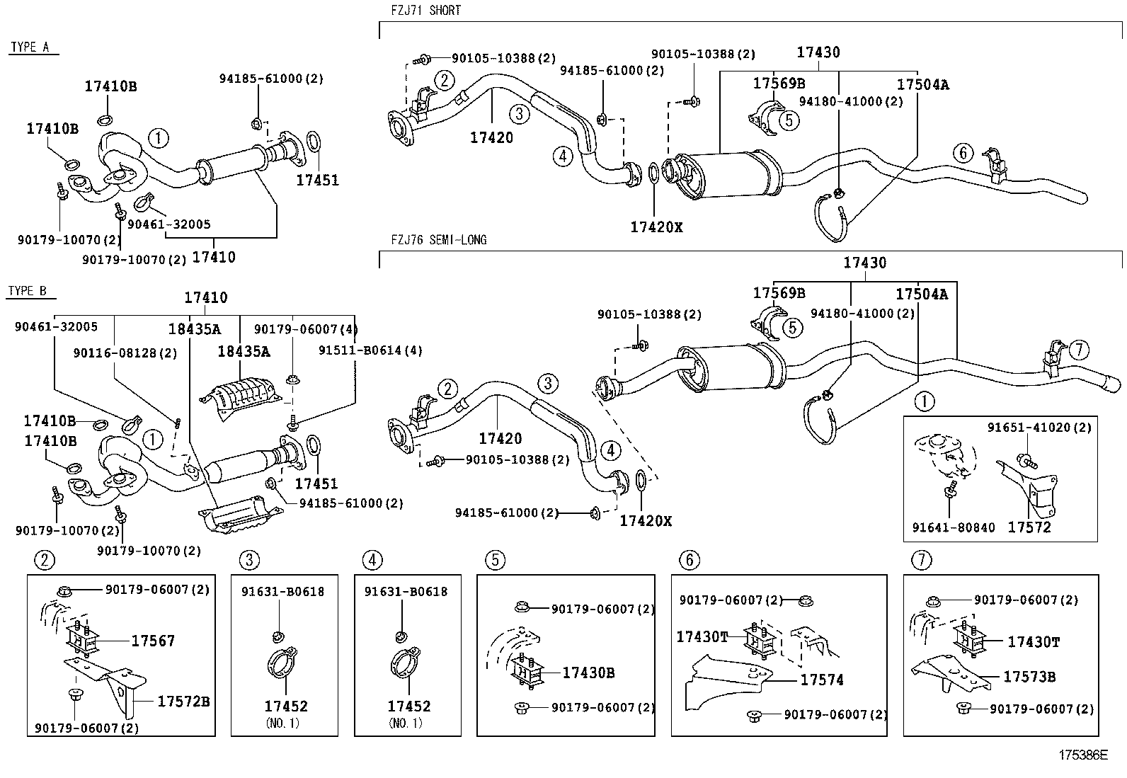  LAND CRUISER 70 |  EXHAUST PIPE