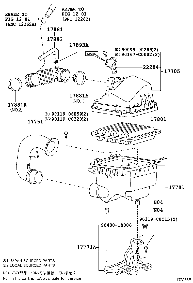  YARIS CHINA |  AIR CLEANER