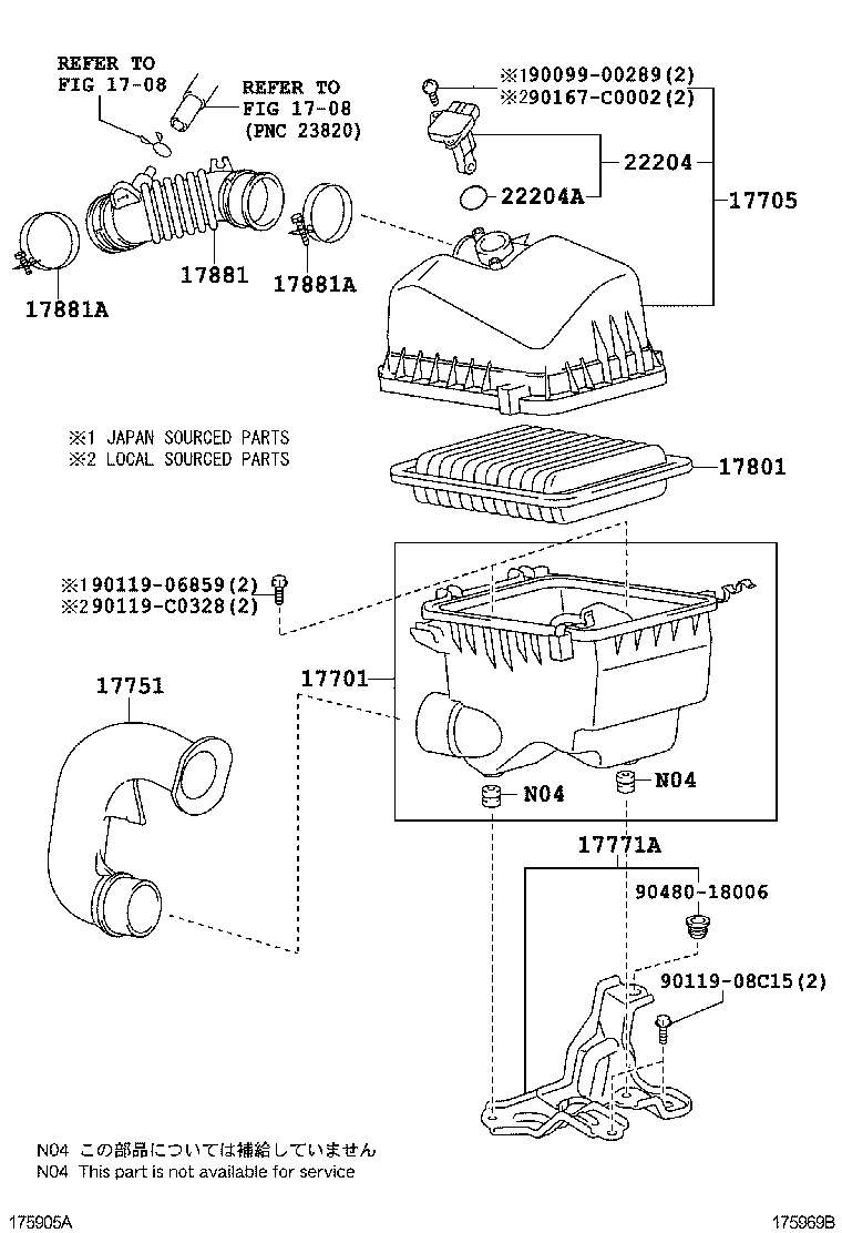  YARIS CHINA |  AIR CLEANER