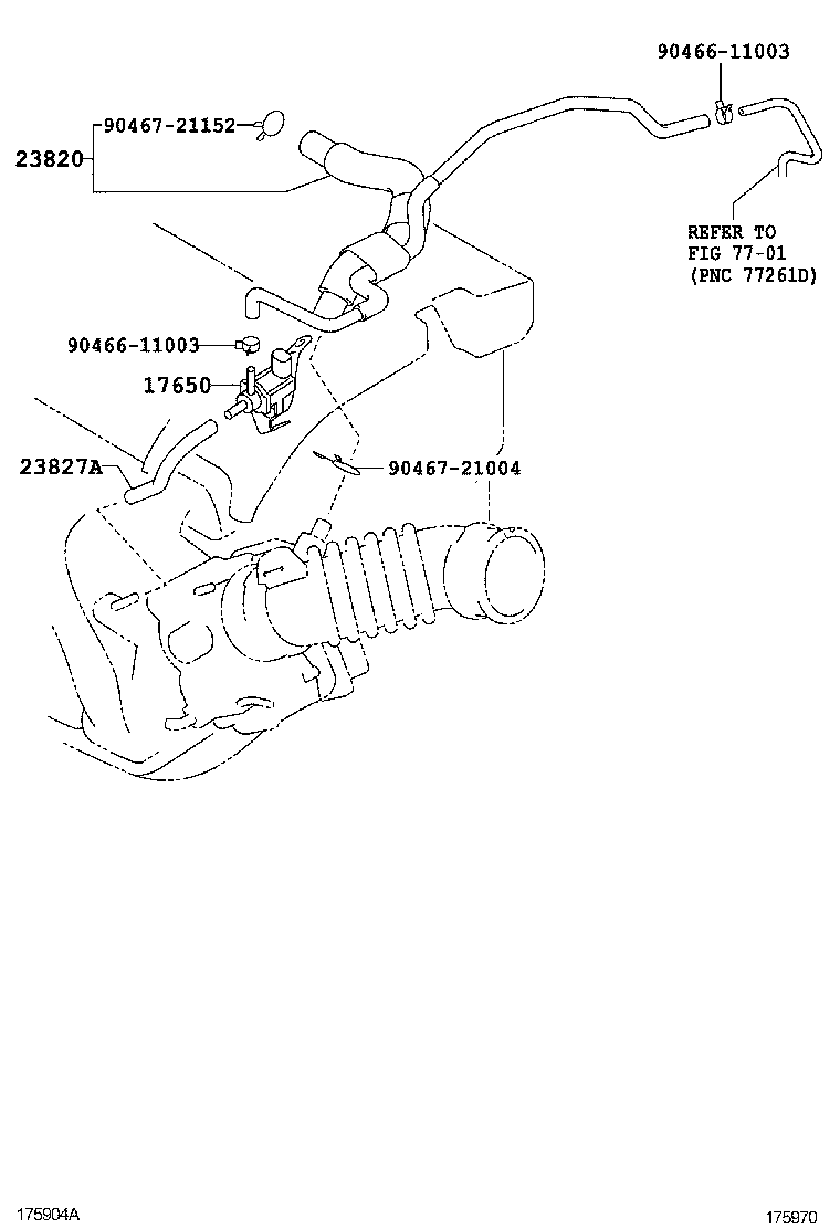  YARIS CHINA |  VACUUM PIPING