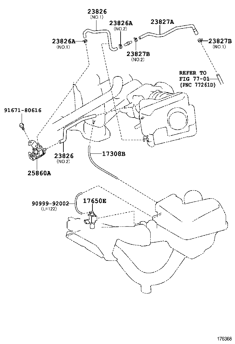  CAMRY HYBRID ASIA |  VACUUM PIPING