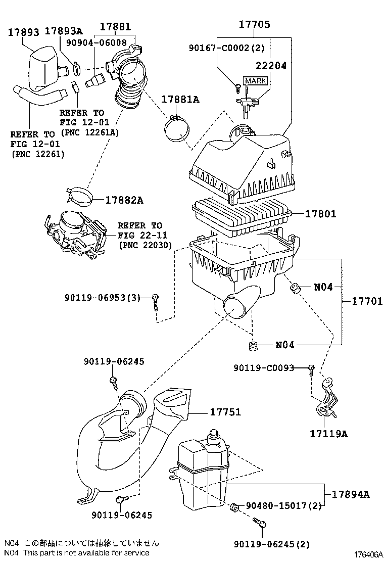  RAV4 CHINA |  AIR CLEANER