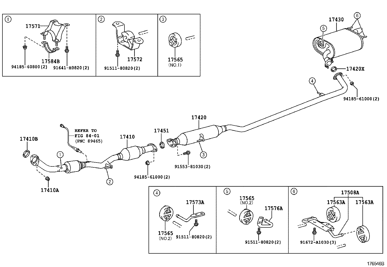  ES240 350 |  EXHAUST PIPE