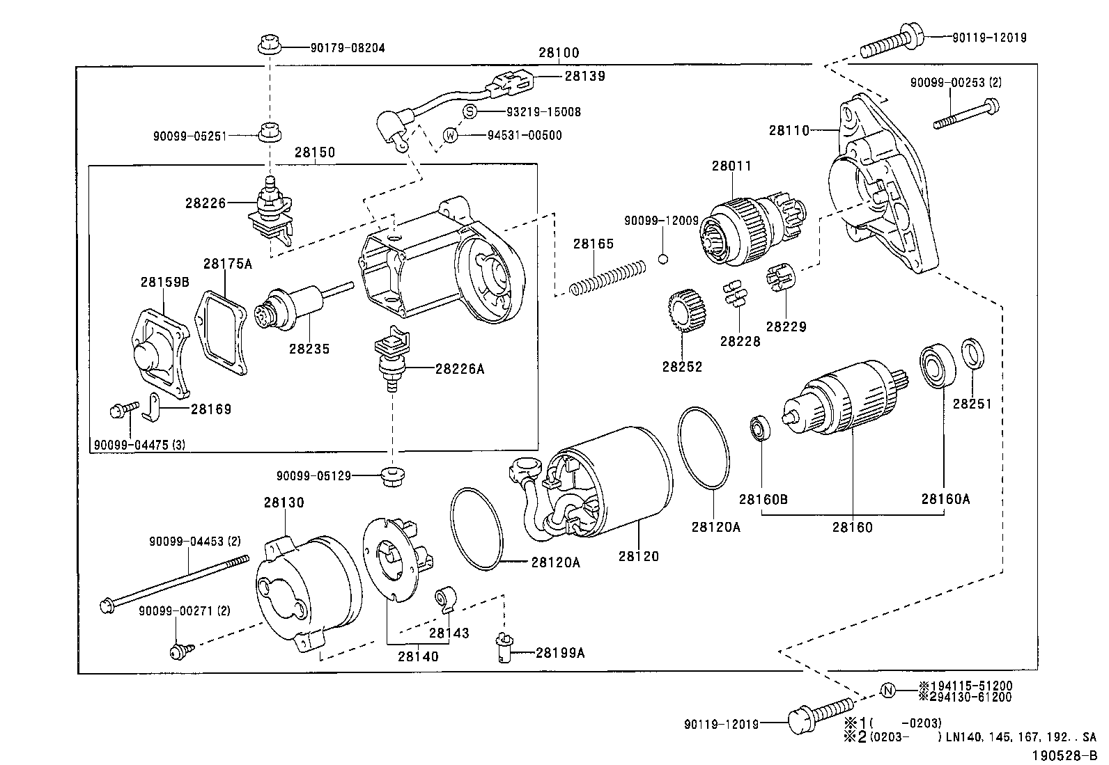  HILUX |  STARTER