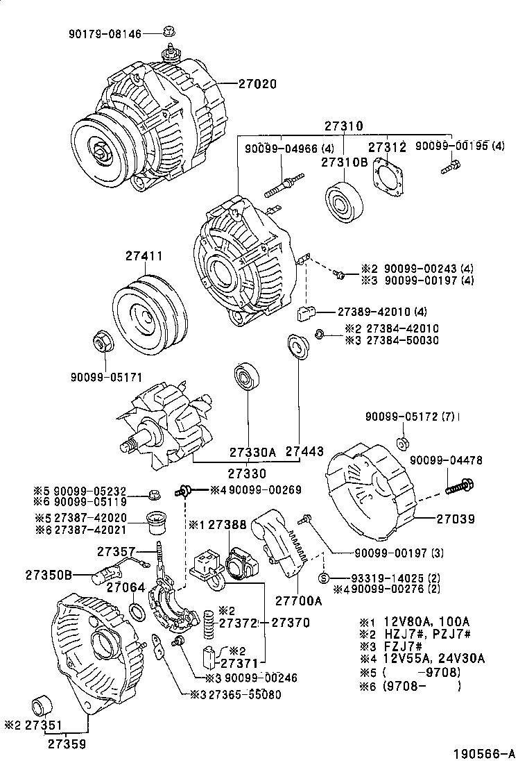  LAND CRUISER 70 |  ALTERNATOR