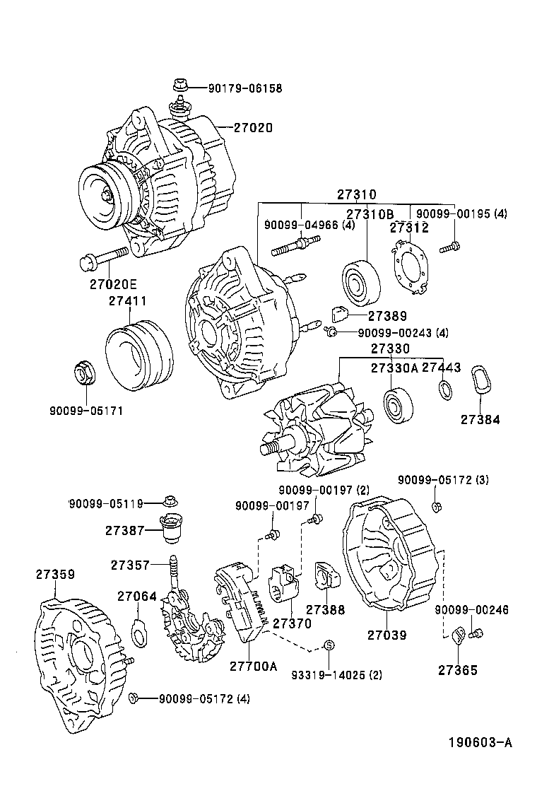  COASTER |  ALTERNATOR