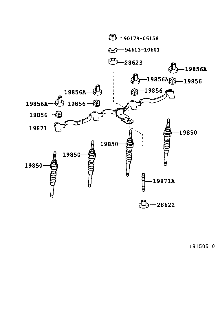  HILUX |  IGNITION COIL SPARK PLUG