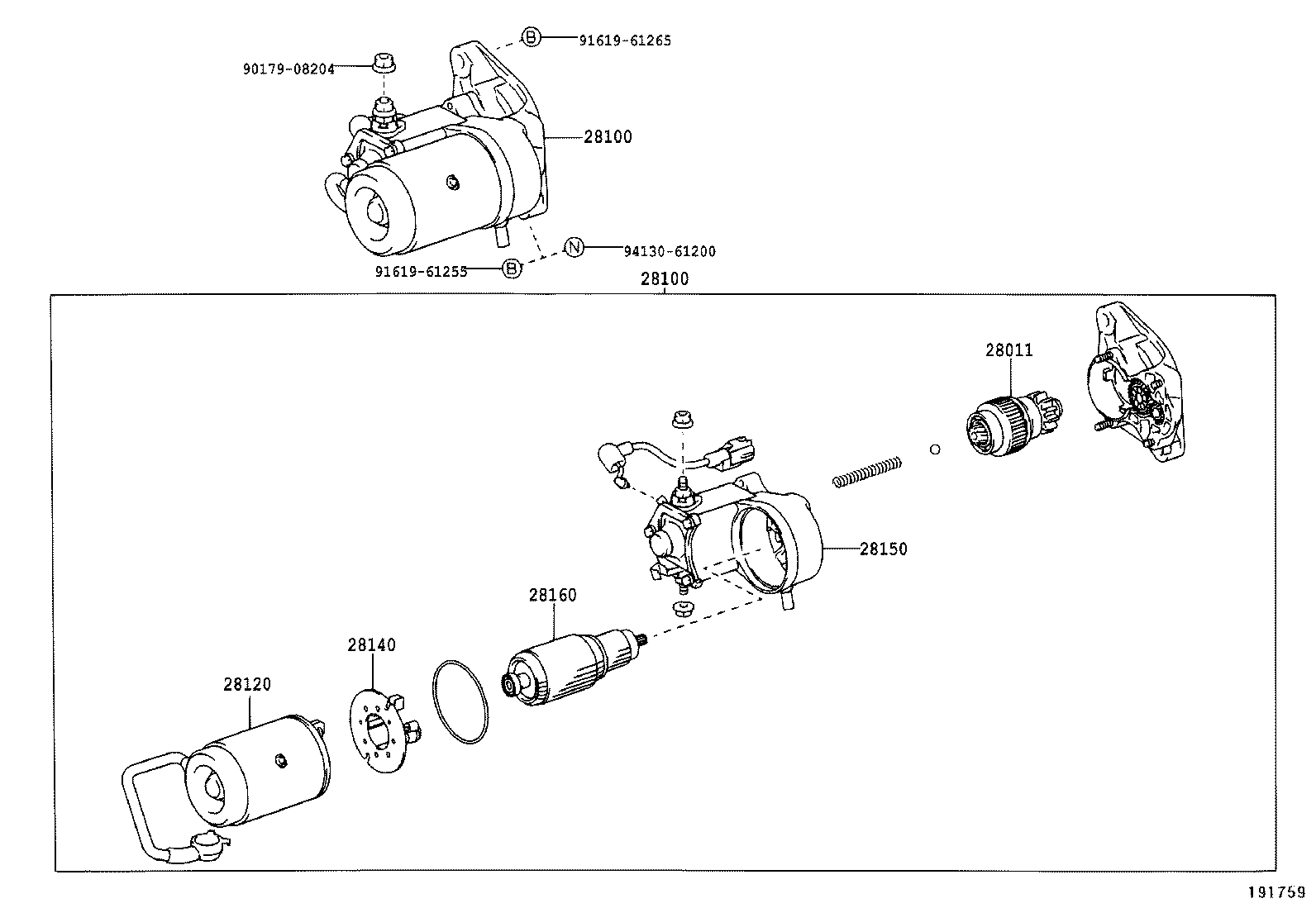  LAND CRUISER PRADO |  STARTER