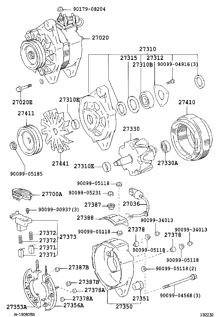  COASTER CHINA |  ALTERNATOR