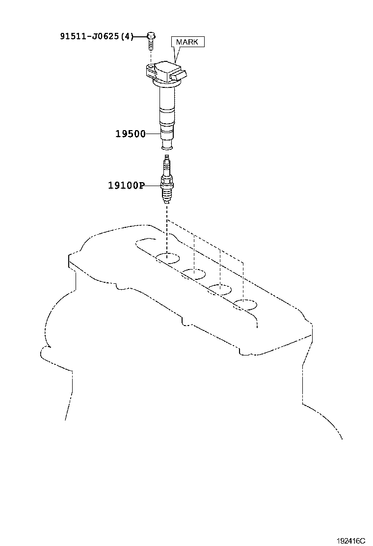  RAV4 |  IGNITION COIL SPARK PLUG