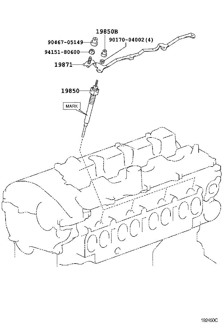  IS250 350 2 D |  IGNITION COIL SPARK PLUG