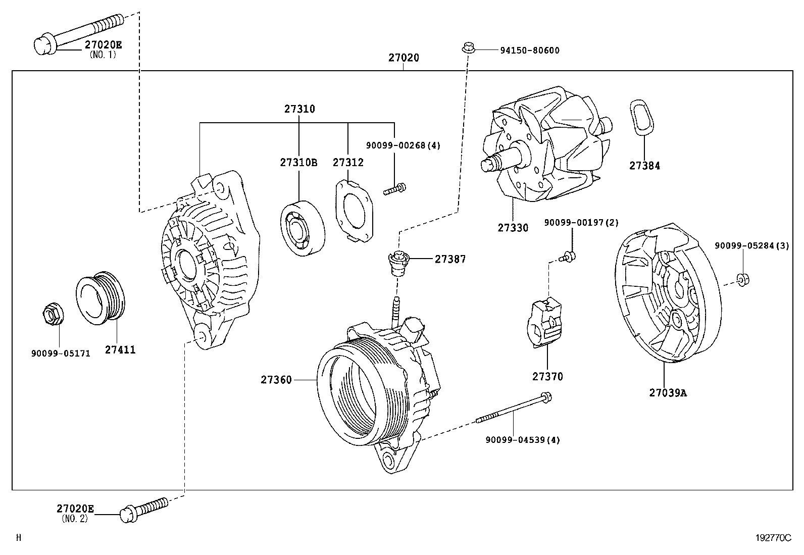  COASTER CHINA |  ALTERNATOR